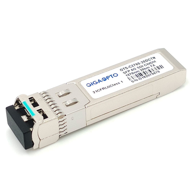 einzelne Senderbaugruppe 6G SDI SMPTE CWDM SFP 1270nm-1450nm 20km SMF LC NICHT-MSA