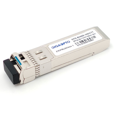 Doppelsenderbaugruppen 6G SDI SMPTE SFP TX1310nm TX1490nm 10km SMF BIDI LC NICHT-MSA
