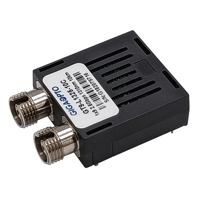 Transceiver 1310nm 10km SMF 2.5Gbps 1x9 optisches Duplex-Transceiver-Modul St. LVPECL PECL Sc-FC