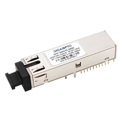 Transceiver SFF 2x10 der Klassen-B+ GPON ONU Behälter-Explosion TX 1310nm 1.244G RX 1490nm 2.488G Sc UPC