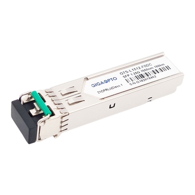 1.25G SFP optische Duplex LC DOM des Transceiver-Modul-1550nm 160km 1000BASE ZX SMF