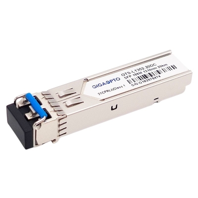 Optischer Transceiver 20km SMF Duplex-LC DOM Tx 1310nm Rx 1550nm 100BASE LX 155Mbps SFP
