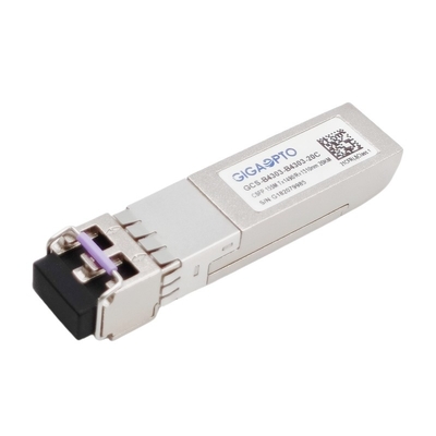 2 Faser-Transceiver TX1490nm RX1310nm LC 20km der Faser-100BASE BIDI CSFP DOM