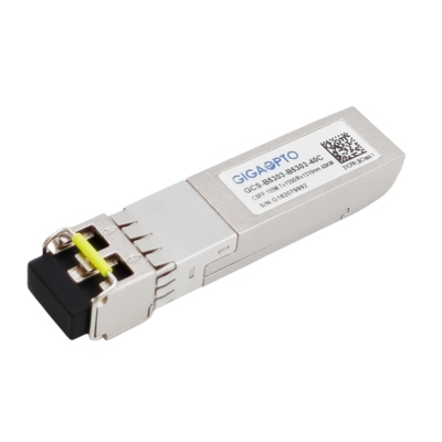 100BASE BX CSFP verdoppeln BIDI 40km TX1550nm RX1310nm Inspektions-Transceiver LC DOM