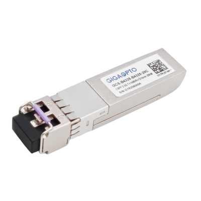 2 Faser 2.488Gbps CSFP BIDI Inspektions-Transceiver 20km TX1490 RX1310 LC DOM