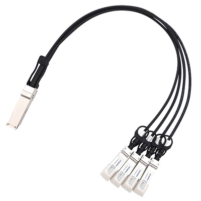 40G QSFP+ zu 4 Ausbruch DAC For Cisco QSFP-4SFP10G-CU x 10G SFP+