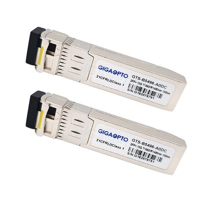 1330nm-/1270nm-10Gbps SFP+ Cisco Transceiver-Modul für SMF SFP-10G-BX20D
