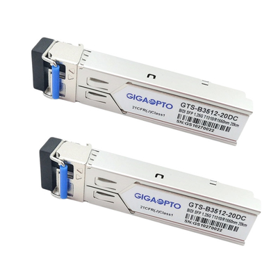 1000BASE-BX Cisco GLC-BX-20U kompatibles SFP Transceiver-Modul TX1310nm RX1550nm 20km