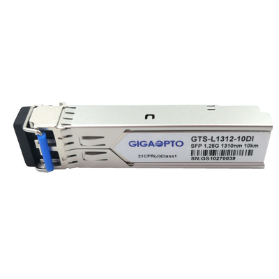 1.25G SFP 550m MMF/10km SMF 1310nm industrielles Transceiver-Modul 1000BASE-LX/LH DOM LC