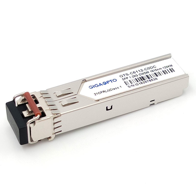 Duplex-SFP-Transceiver-Modul 1.25G 1000BASE CWDM 1270 1610nm 120km LC SMF DOM