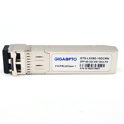 6G SDI SMPTE SFP einzelne Empfängerbausteine PIN 10km SMF LC NICHT-MSA