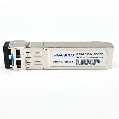 LC-Doppelsenderbaugruppe Nicht-MSA Duplex 6G SDI SMPTE SFP 1310nm 10km SMF