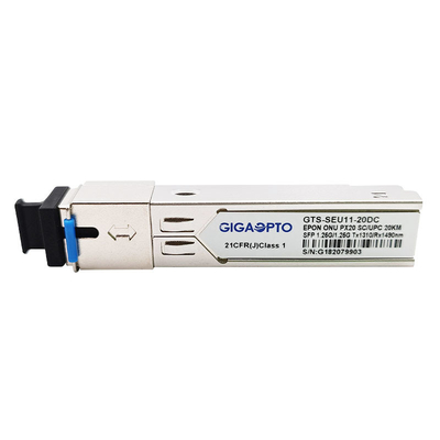 Modul PX20 TX1310nm/RX1490nm 20km 1.25G ONU EPON SFP Sc SFP UPC