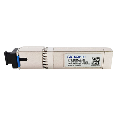 Modul ONU SFP+ symmetrisches PR30 TX1270nm 10.3G RX1577nm 10.3G 10G EPON SFP Transceiver-Modul Sc UPC