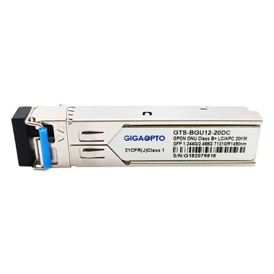 Transceiver-Modul SMF Tx1310nm Rx1490nm LC APC ONU-Klassen-B+ GPON SFP