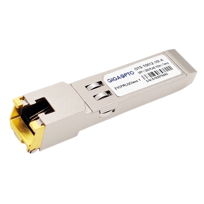 verkupfern optisches Transceiver-Modul 1000BASE T Monomode- 1000Mbps SFPs RJ-45 industrielles 100m