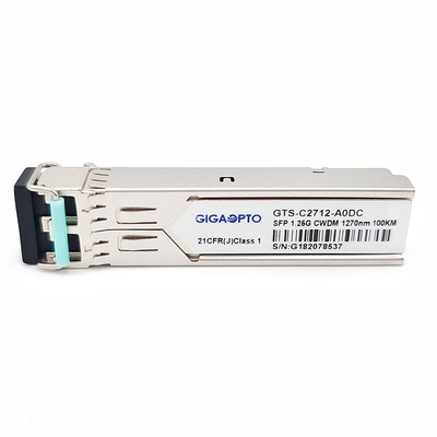 Transceiver-Modul SMF DOM Duplex LC 1.25G 1270 ~1610nm 100km 1000BASE CWDM SFP