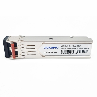Transceiver-Modul SMF DOM Duplex LC 1.25G 1270 ~1610nm 100km 1000BASE CWDM SFP
