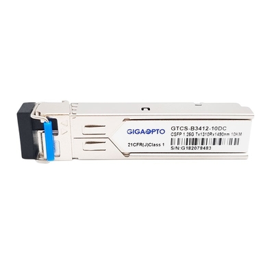 2 optisches Transceiver-Modul LC SMF Kanal BiDi CSFP 1000BASE BX SFP