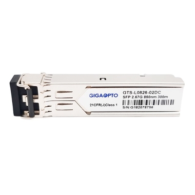 Faser-Kanalbaugruppe-Transceiver-Modul DOM Duplex LC 2G SFP 850nm MMF 300m