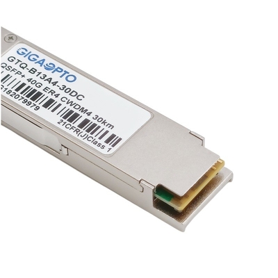 Optisches Transceiver-Modul 40G ER4 Lite 30KM QSFP+ 1310nm DOM LC