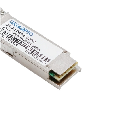 Optischer Transceiver 350m DOM Duplex LC 40GBASE SWDM4 QSFP+ 850nm~940nm MMF