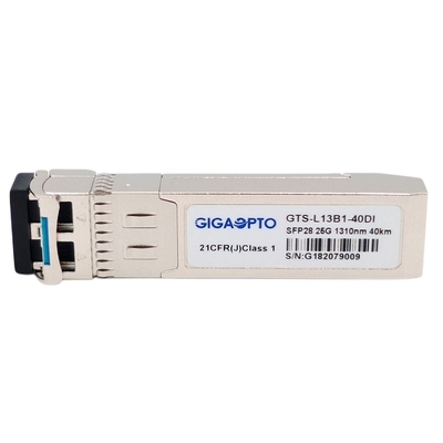 Optisches SFP Transceiver-Modul EML APD SMF LC DOM Industrial SFP28 25GBASE ER 1310n 40km