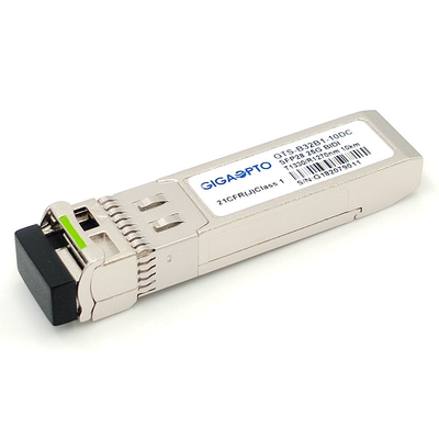 Bidirektionale SFP Modul 1330nm TX 1270nm RX 10km Simplex-LC SMF SFP28 25GBASE DOM