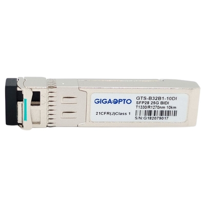 Simplex-Verdrahtungshandbuch-Transceiver SFP28 25GBASE 1330nm TX 1270nm RX 10km LC-SMF