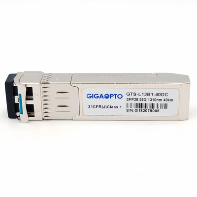 Modul EML APD SMF LC 25GBASE ER SFP28 optische optische Transceiver-1310n 40km DOM