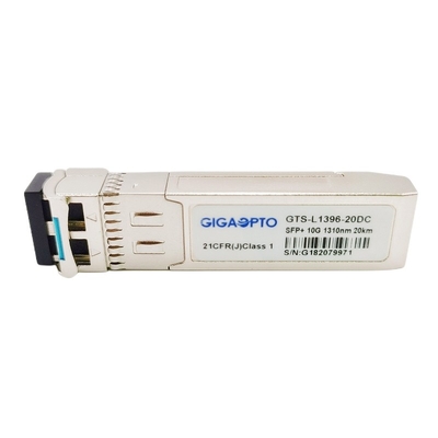 Transceiver-Modul 1310nm LC DDM SFP+ 10G ELR optisches Einmodenfaser-SMF 20km
