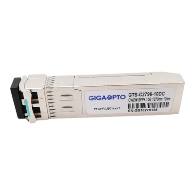 Modul SMF 10km LC 10Gbps SFP+ CWDM LR 1270 optische Transceiver-1610nm DOM