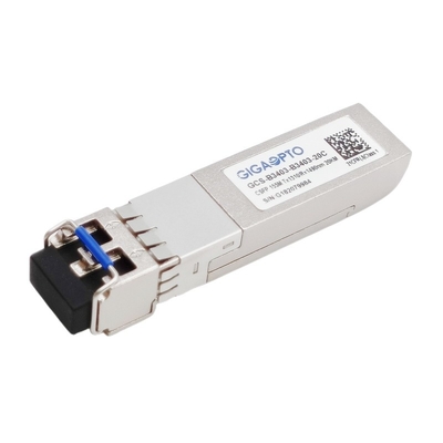 Doppel-BIDI CSFP Transceiver TX1310nm RX1490nm LC 20km 100BASE DOM aus optischen Fasern