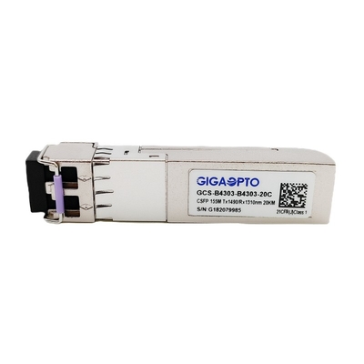 2 Faser-Transceiver TX1490nm RX1310nm LC 20km der Faser-100BASE BIDI CSFP DOM