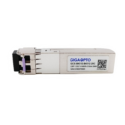 1000Base 2 lenkt SFP-Transceiver-Modul TX1490nm/RX1310nm 20km Vertrag BIDI CSFP
