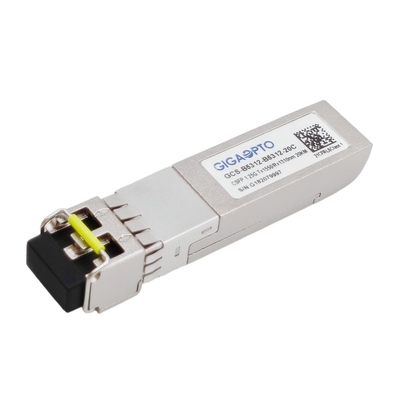 Doppel-Modul-einzelne Faser 1.25G BIDI CSFP Transceiver-LX TX1550nm RX1310nm SMF 20km Sfp