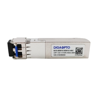 2 Vertrag SFP BIDI 1310nm 1550nm SMF 40km LC der Faser-1.244Gbps DOM
