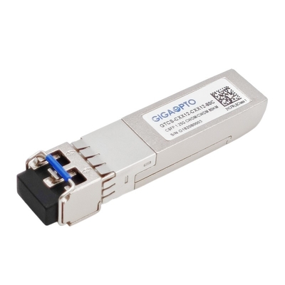 1000BASE CWDM CSFP verdoppeln Inspektions-Transceiver LC DOM C47 BIDI 80km TX C51 RX