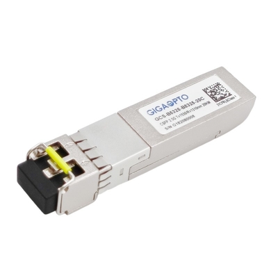 2.5Gbps Vertrag SFP verdoppeln BIDI-Transceiver Tx 1310nm Rx 1550nm LC 20km DOM