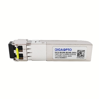 10G Vertrag SFP+ verdoppeln BIDI-Transceiver 20km LC DOM
