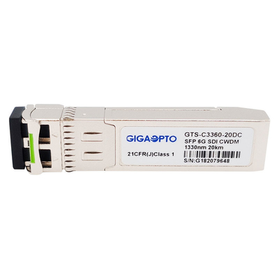 6Gbps CWDM 1270nm - Videomodul des transceiver-1450nm für SD/HD/3G/6G/SDI