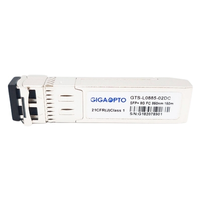 Kanal 8GFC SFP+ der Faser-8G Faser-Transceiver-Modul 300m Schalters 850nm DOM LC MMF