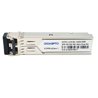 Pathologisches Muster-Videomodul SFP-Doppelempfänger-1310nm 10km für SD-SDI HD-SDI und 3G-SDI nicht MSA