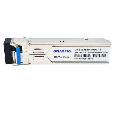 3G-SDI 1-Fiber BiDi Doppelpathologisches Muster-Videomodul nicht MSA Pinout übermittler-1310nm/1550nm 10km