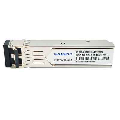 einzelner Videoempfängerbaustein 3G Digital 1310nm 40km für SD/HD/3G-SDI MSA Pinout