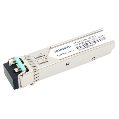 Video-SFP einzelner Übermittler 1270nm 1610nm 40km SMF LC DDM MSA 3Gbps SDI Transceiver-CWDM