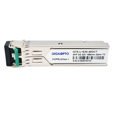 Video-SFP Übermittler 1550nm 40km MSAs 3Gbps für Sd HD 3G SDI