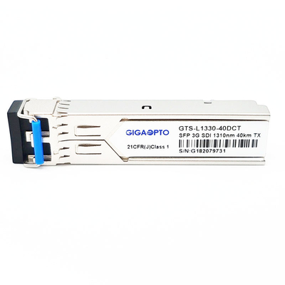 Sender 10km LC HD SDI Sd SDI 3G SDI Video-SFP einzelne optischer Transceiver-TX1310nm DOM MSA für SD/HD/3G SDI