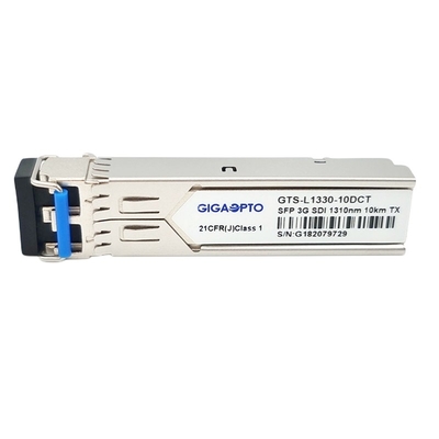Sender 10km LC Sd SDI 3G SDI SFP einzelne optischer Video-TX1310nm DOM MSA für Sd HD 3G SDI