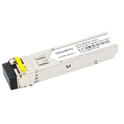 Muster-Transceiver-Videomodul DDM MSA Monomode- 3Gb/S BiDi SFP Modul-TX1550nm RX1310nm 10km pathologisches